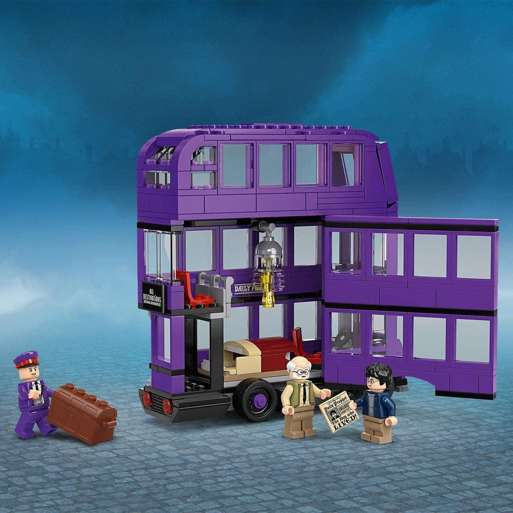 LEGO 75957 Harry Potter Knight Bus Toy, Triple-decker Collectible Set with Minifigures - TOYBOX Toy Shop