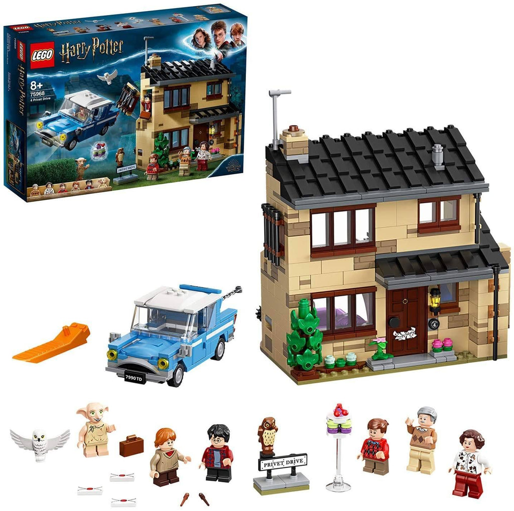 LEGO HARRY POTTER 75968 4 Privet Drive House Set - TOYBOX Toy Shop