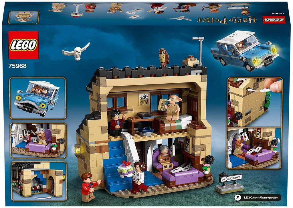 LEGO HARRY POTTER 75968 4 Privet Drive House Set - TOYBOX Toy Shop