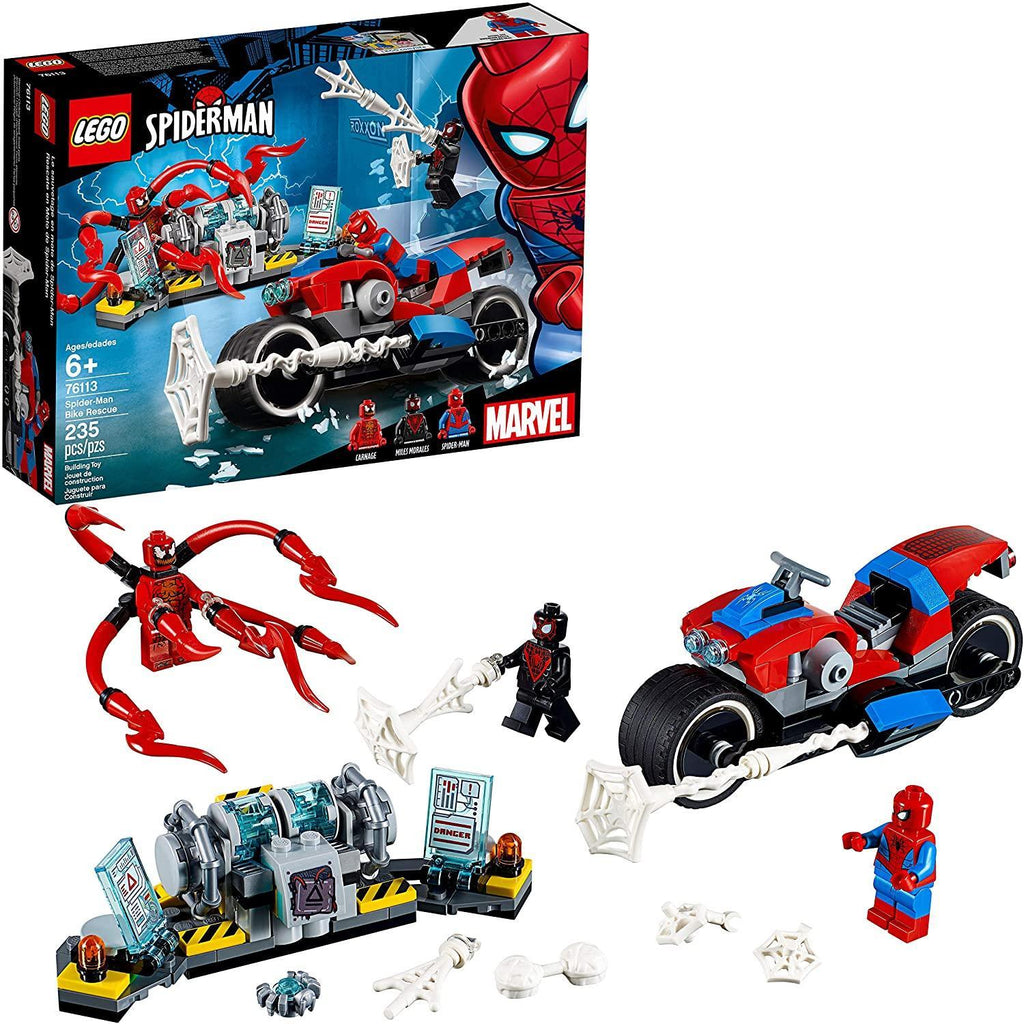 LEGO SPIDER-MAN 76113 Bike Rescue - TOYBOX Toy Shop