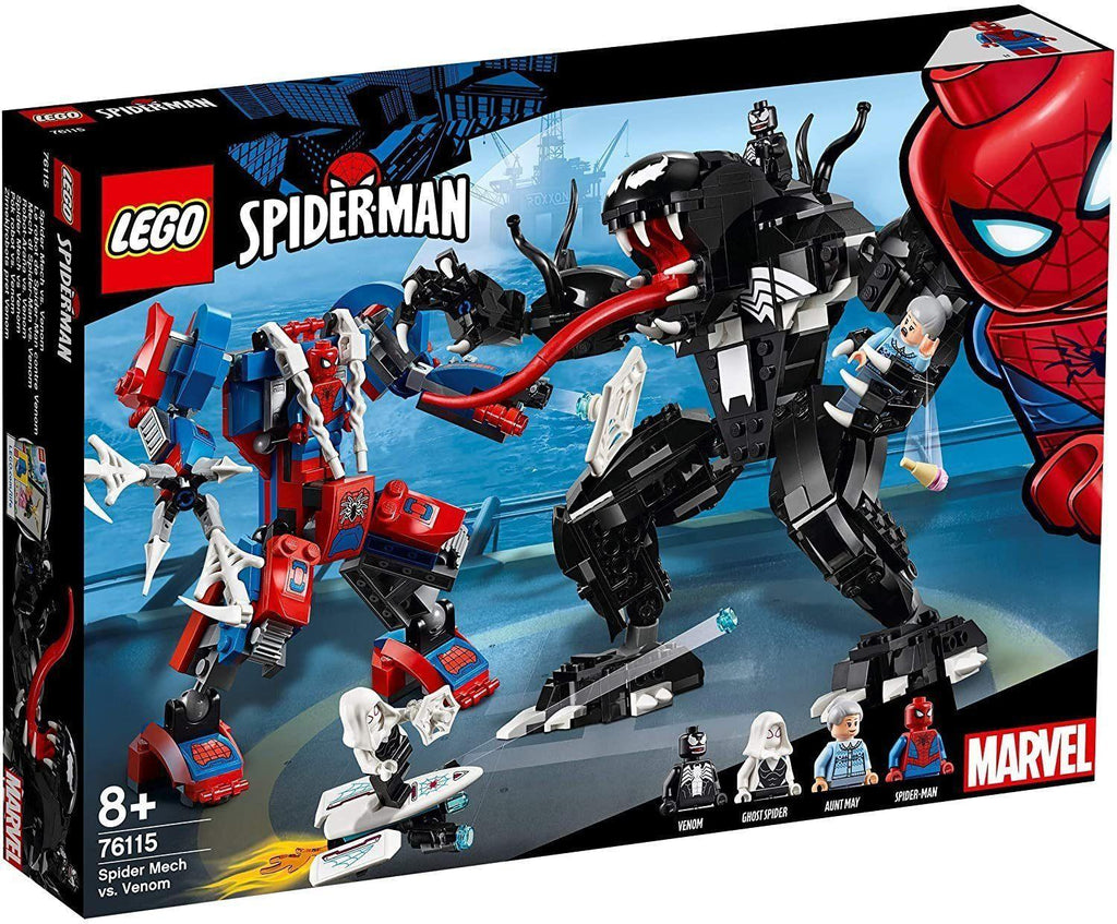 LEGO MARVEL 76115 Super Heroes Spider Mech vs. Venom Action Figure - TOYBOX Toy Shop