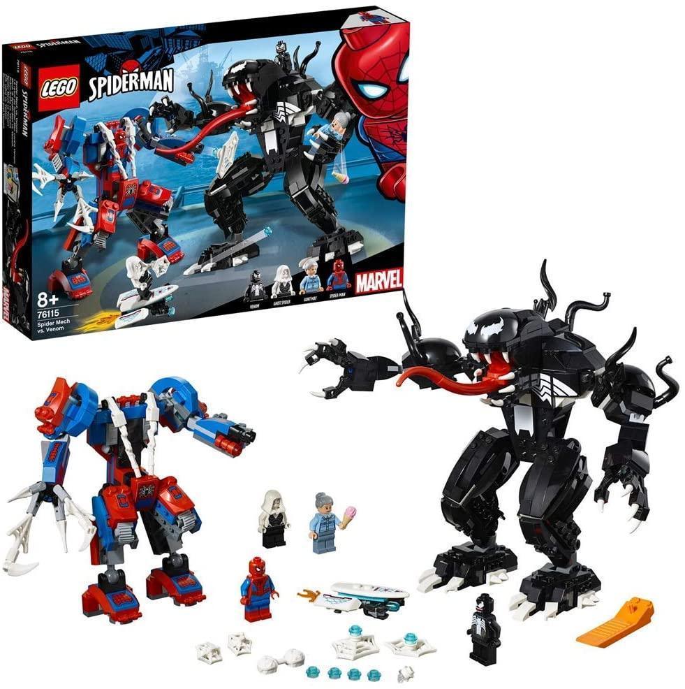 LEGO MARVEL 76115 Super Heroes Spider Mech vs. Venom Action Figure - TOYBOX Toy Shop