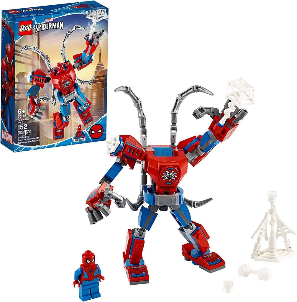 LEGO MARVEL 76146 Spiderman: Spider-Man Mech - TOYBOX Toy Shop