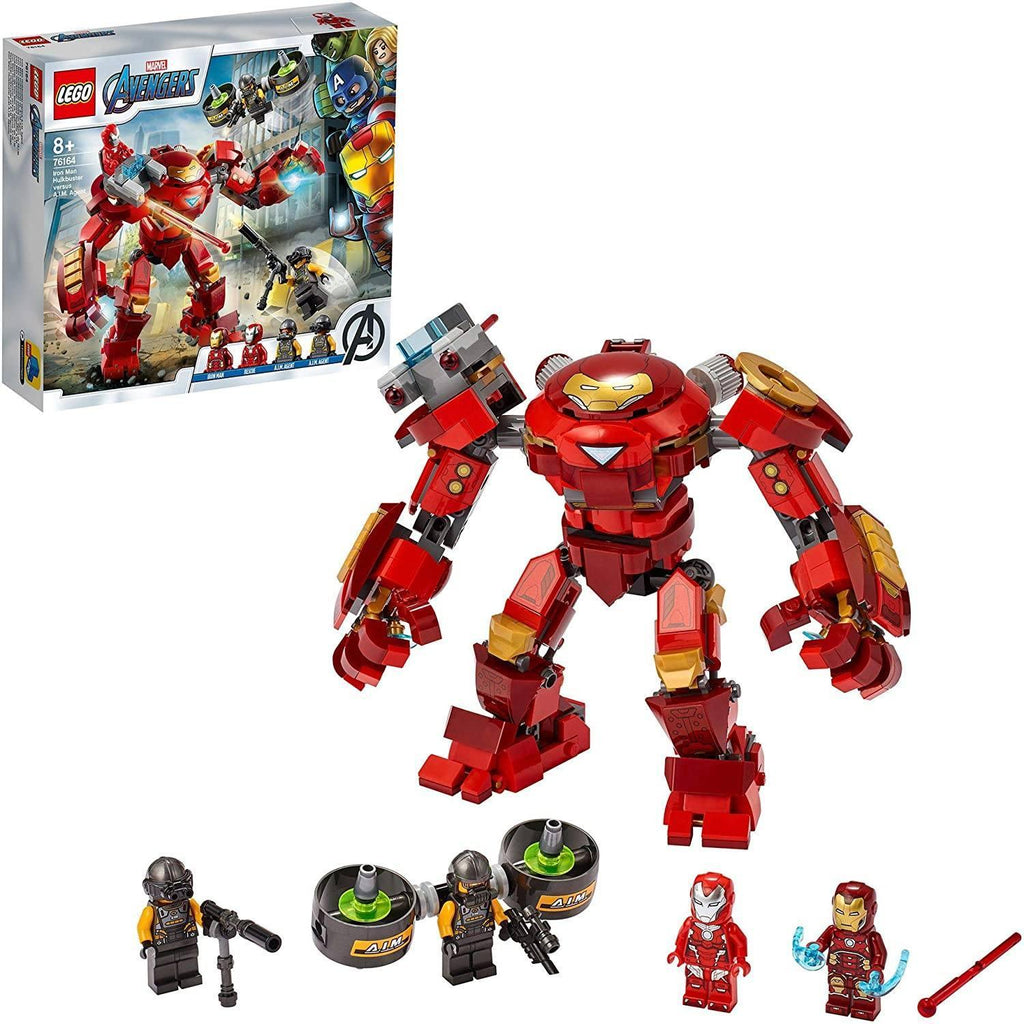 LEGO MARVEL 76164 Marvel Avengers Iron Man Hulkbuster vs. A.I.M. Agent, Posable Mech Action Figure - TOYBOX Toy Shop