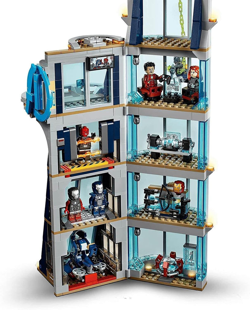 LEGO MARVEL 76166 Marvel Avengers Tower Battle Set - TOYBOX Toy Shop