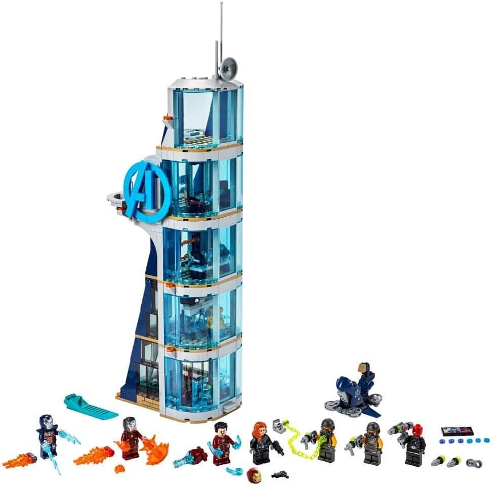 LEGO MARVEL 76166 Marvel Avengers Tower Battle Set - TOYBOX Toy Shop