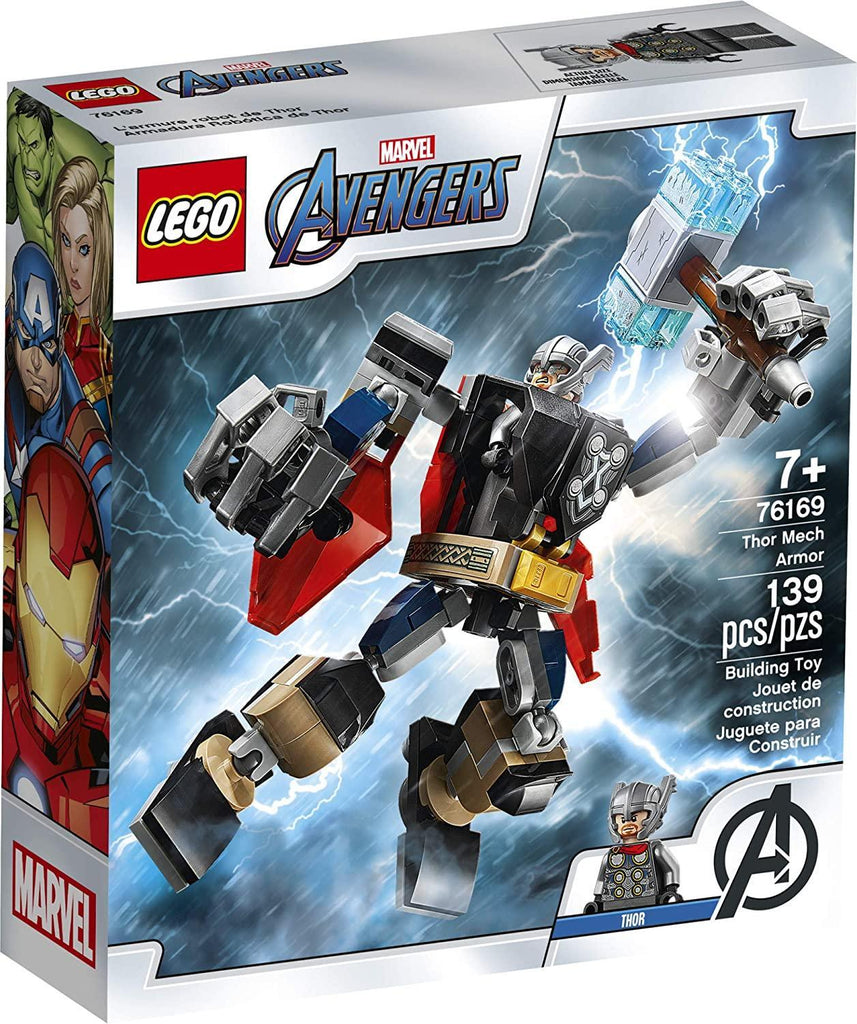 LEGO 76169 MARVEL Avengers Classic Thor Mech Armor - TOYBOX Toy Shop