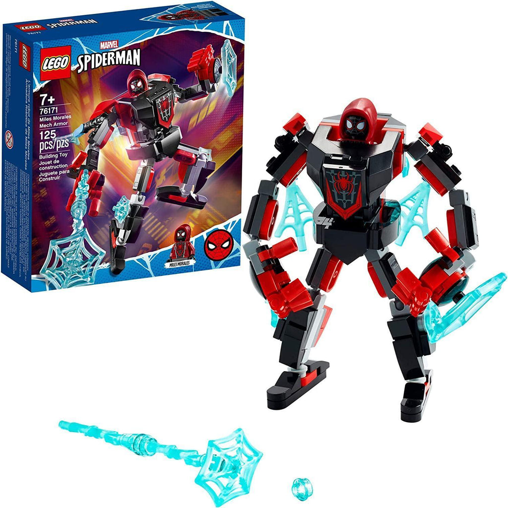 LEGO MARVEL 76171 Marvel Miles Morales Mech Armor - TOYBOX Toy Shop