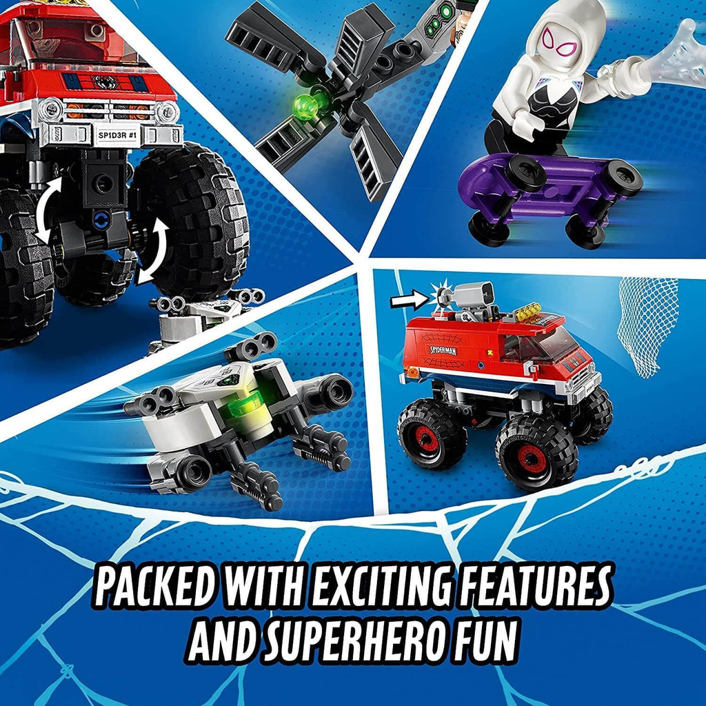 LEGO MARVEL 76174 Super Heroes Marvel Spider-Man's Monster Truck vs. Mysterio - TOYBOX Toy Shop