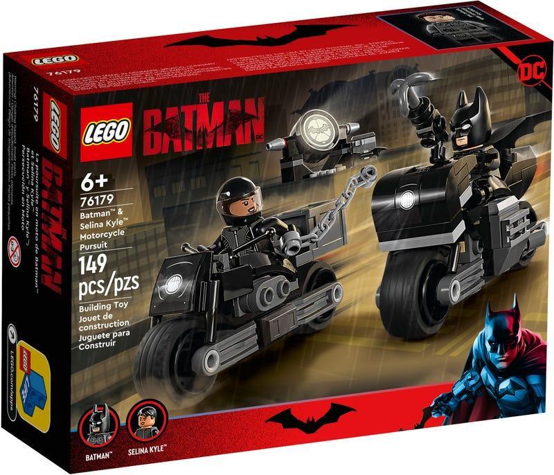 LEGO BATMAN 76179 Batman & Selina Kyle Motorcycle Pursuit - TOYBOX Toy Shop