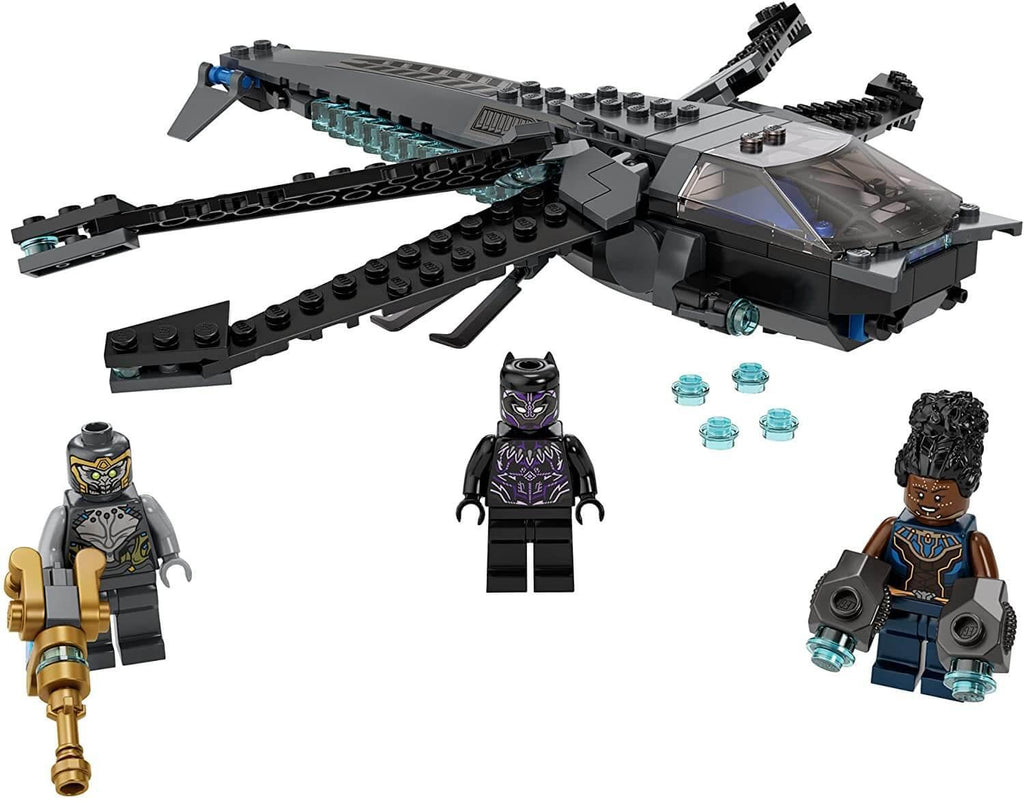 LEGO MARVEL 76186 Marvel Black Panther Dragon Flyer Building Kit Toy - TOYBOX Toy Shop