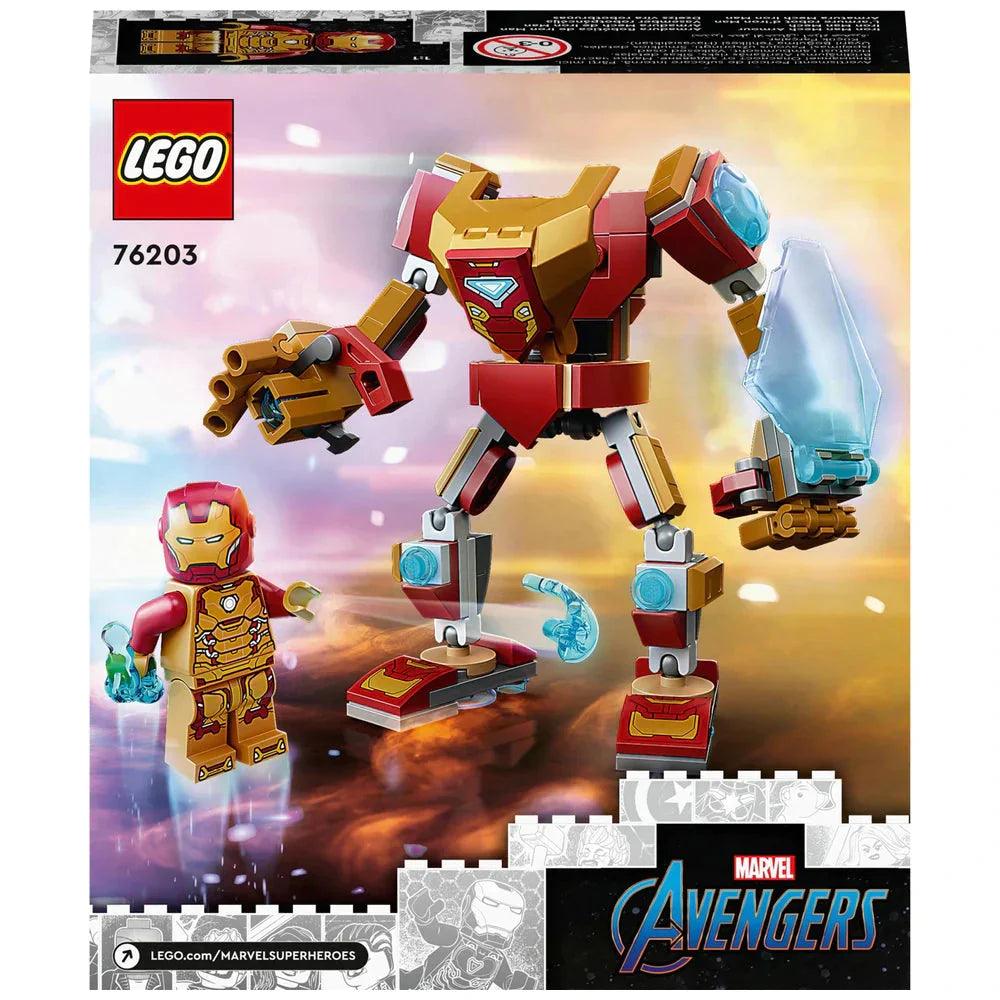 LEGO MARVEL 76203 Marvel Iron Man Mech Armour Action Figure Set - TOYBOX Toy Shop