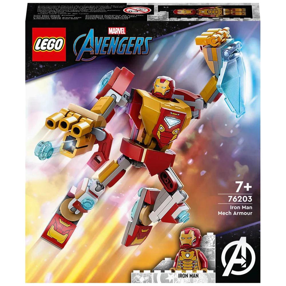 LEGO MARVEL 76203 Marvel Iron Man Mech Armour Action Figure Set - TOYBOX Toy Shop