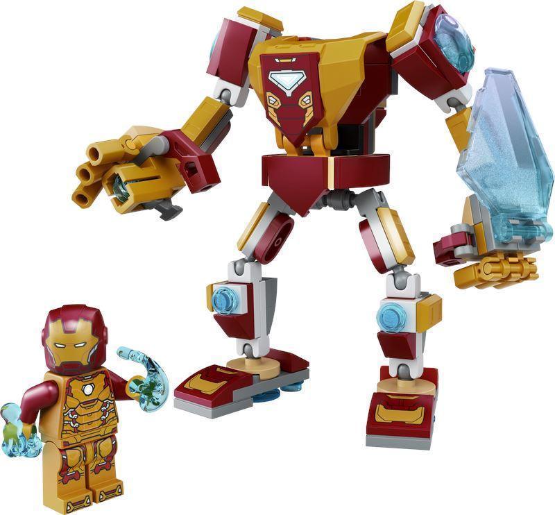 LEGO MARVEL 76203 Marvel Iron Man Mech Armour Action Figure Set - TOYBOX Toy Shop