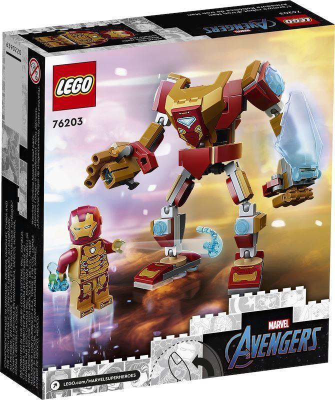 LEGO MARVEL 76203 Marvel Iron Man Mech Armour Action Figure Set - TOYBOX Toy Shop