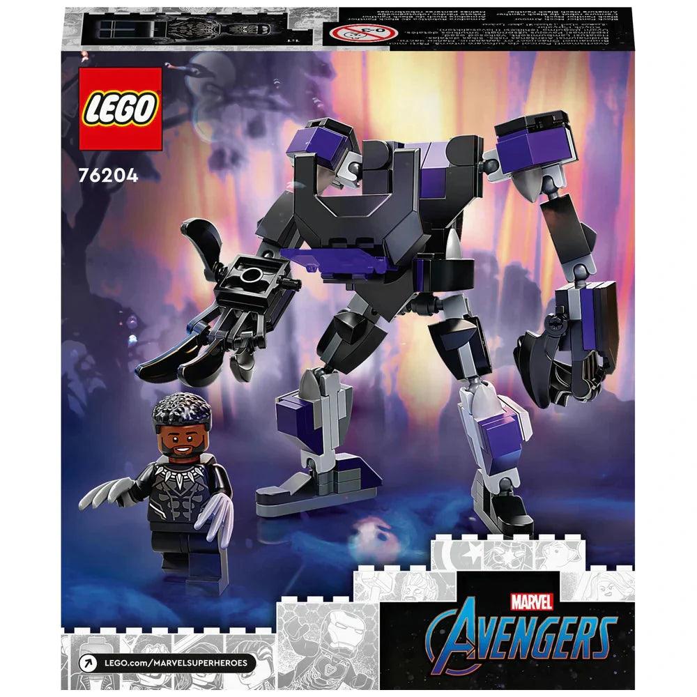 LEGO MARVEL 76204 Marvel Black Panther Mech Armour Figure Set - TOYBOX Toy Shop