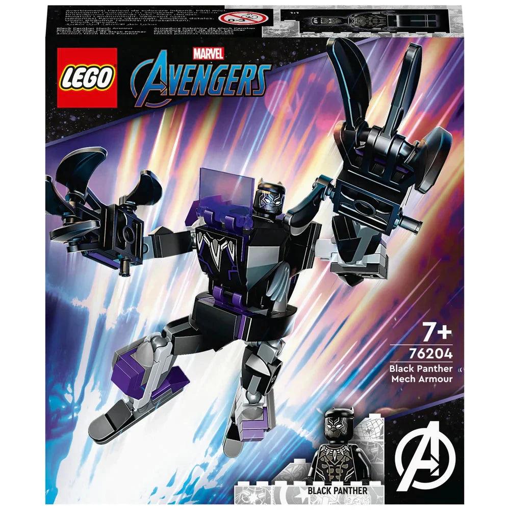 LEGO MARVEL 76204 Marvel Black Panther Mech Armour Figure Set - TOYBOX Toy Shop