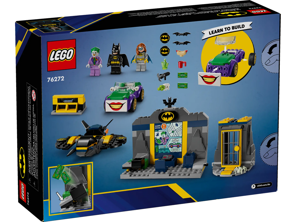 LEGO 76272 DC The Batcave™ with Batman™, Batgirl™ and The Joker™ - TOYBOX Toy Shop