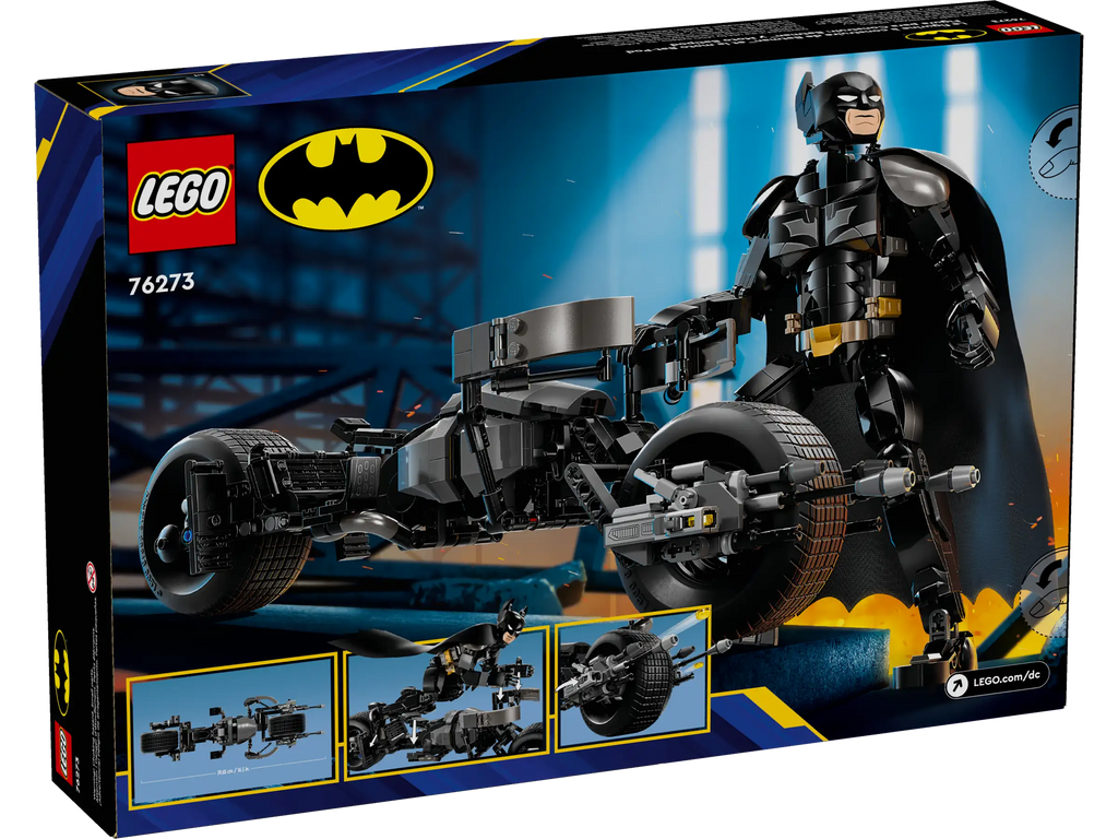 LEGO 76273 DC Batman™ Construction Figure and the Bat-Pod Bike - TOYBOX Toy Shop