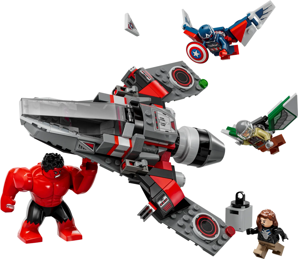 LEGO 76292 MARVEL Captain America vs. Red Hulk Battle - TOYBOX Toy Shop