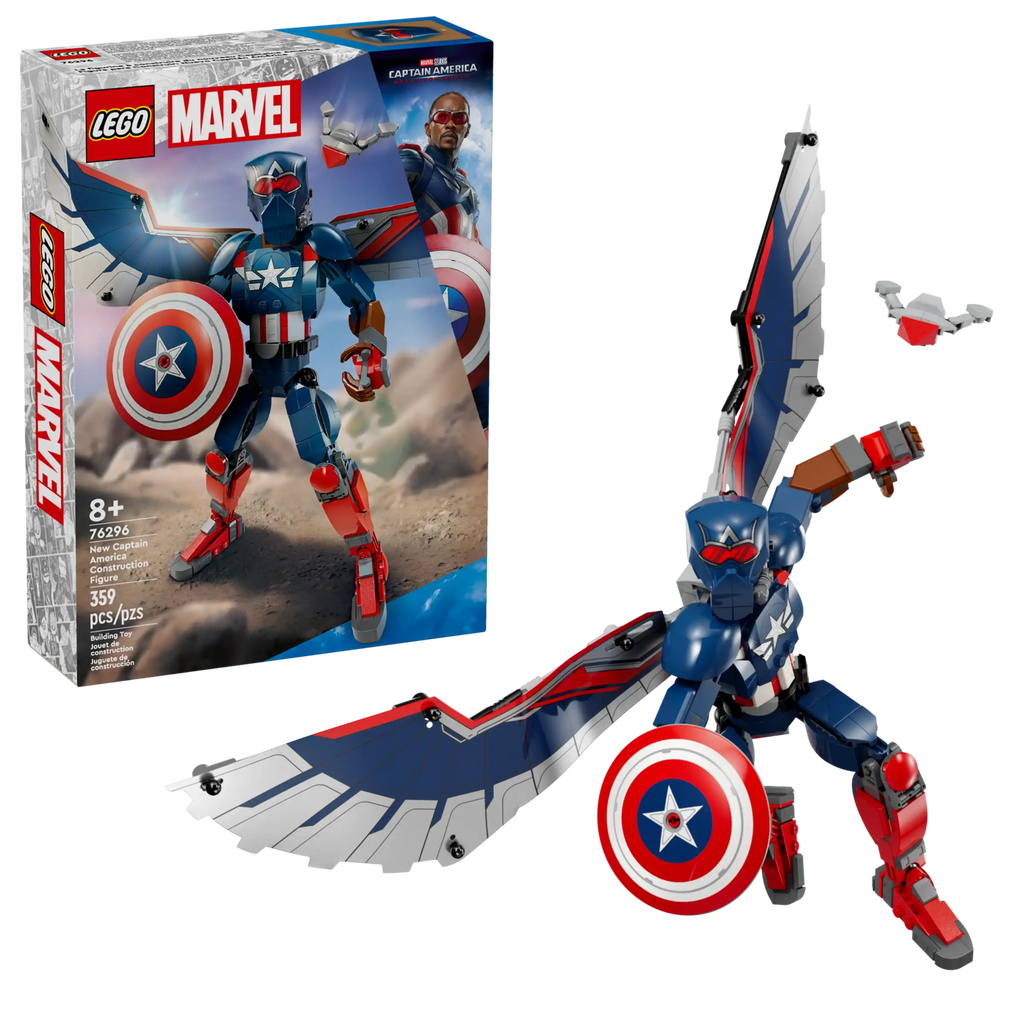 LEGO 76296 MARVEL New Captain America Construction Figure - TOYBOX Toy Shop