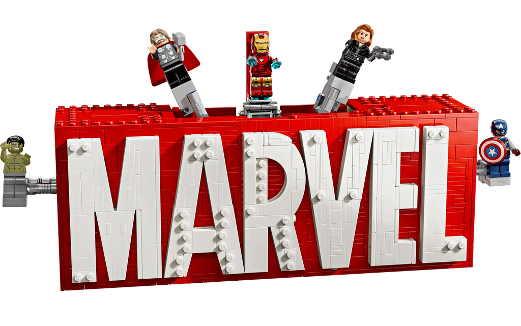 LEGO 76313 MARVEL Logo & Minifigures - TOYBOX Toy Shop