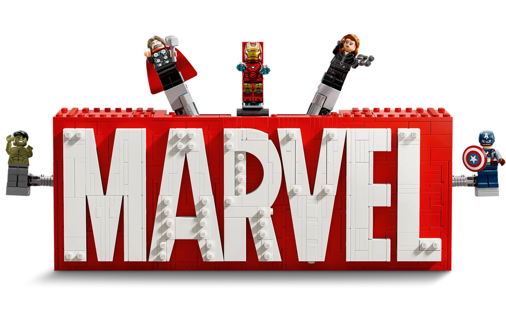 LEGO 76313 MARVEL Logo & Minifigures - TOYBOX Toy Shop