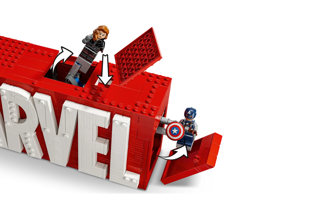 LEGO 76313 MARVEL Logo & Minifigures - TOYBOX Toy Shop