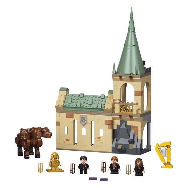 LEGO HARRY POTTER 76387 Hogwarts Fluffy Encounter Castle Toy - TOYBOX Toy Shop