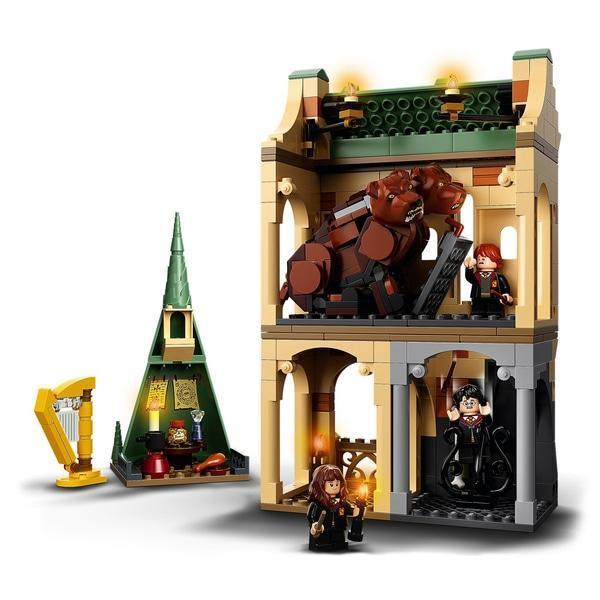 LEGO HARRY POTTER 76387 Hogwarts Fluffy Encounter Castle Toy - TOYBOX Toy Shop