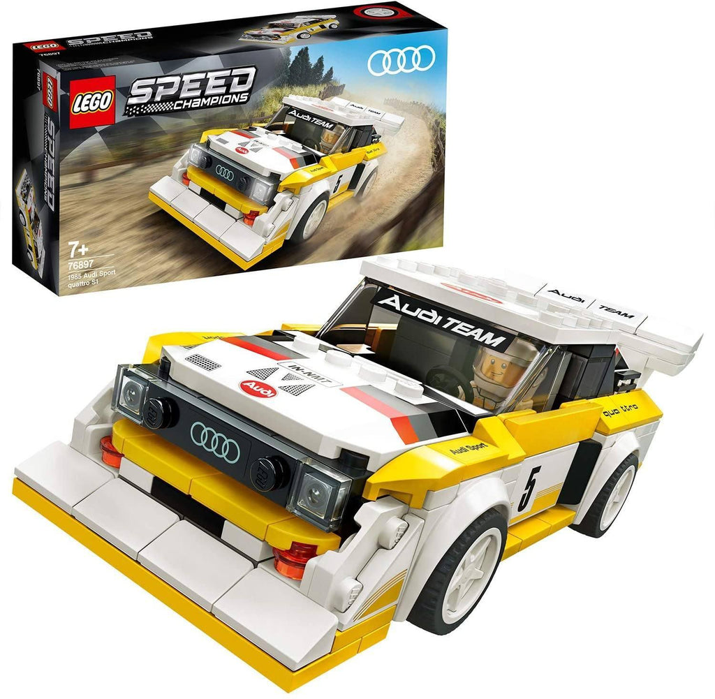 LEGO SPEED CHAMPIONS 76897 Audi Sport Quattro S1 Racer Building Set - TOYBOX Toy Shop