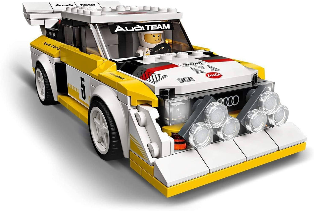 LEGO SPEED CHAMPIONS 76897 Audi Sport Quattro S1 Racer Building Set - TOYBOX Toy Shop