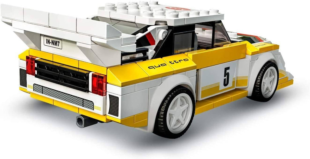 LEGO SPEED CHAMPIONS 76897 Audi Sport Quattro S1 Racer Building Set - TOYBOX Toy Shop