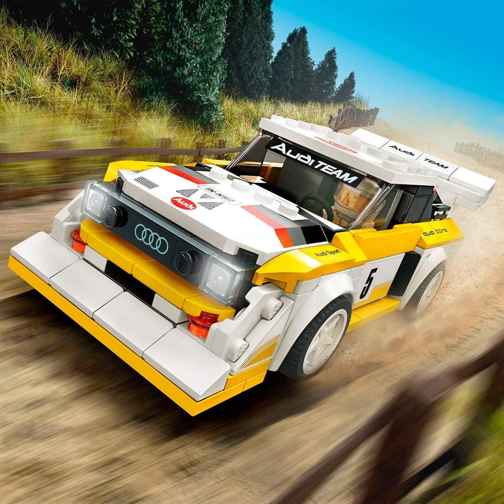 LEGO SPEED CHAMPIONS 76897 Audi Sport Quattro S1 Racer Building Set - TOYBOX Toy Shop