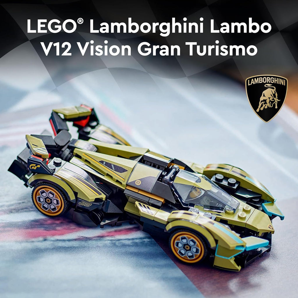 LEGO 76923 Speed Champions Lamborghini Lambo V12 Vision - TOYBOX Toy Shop