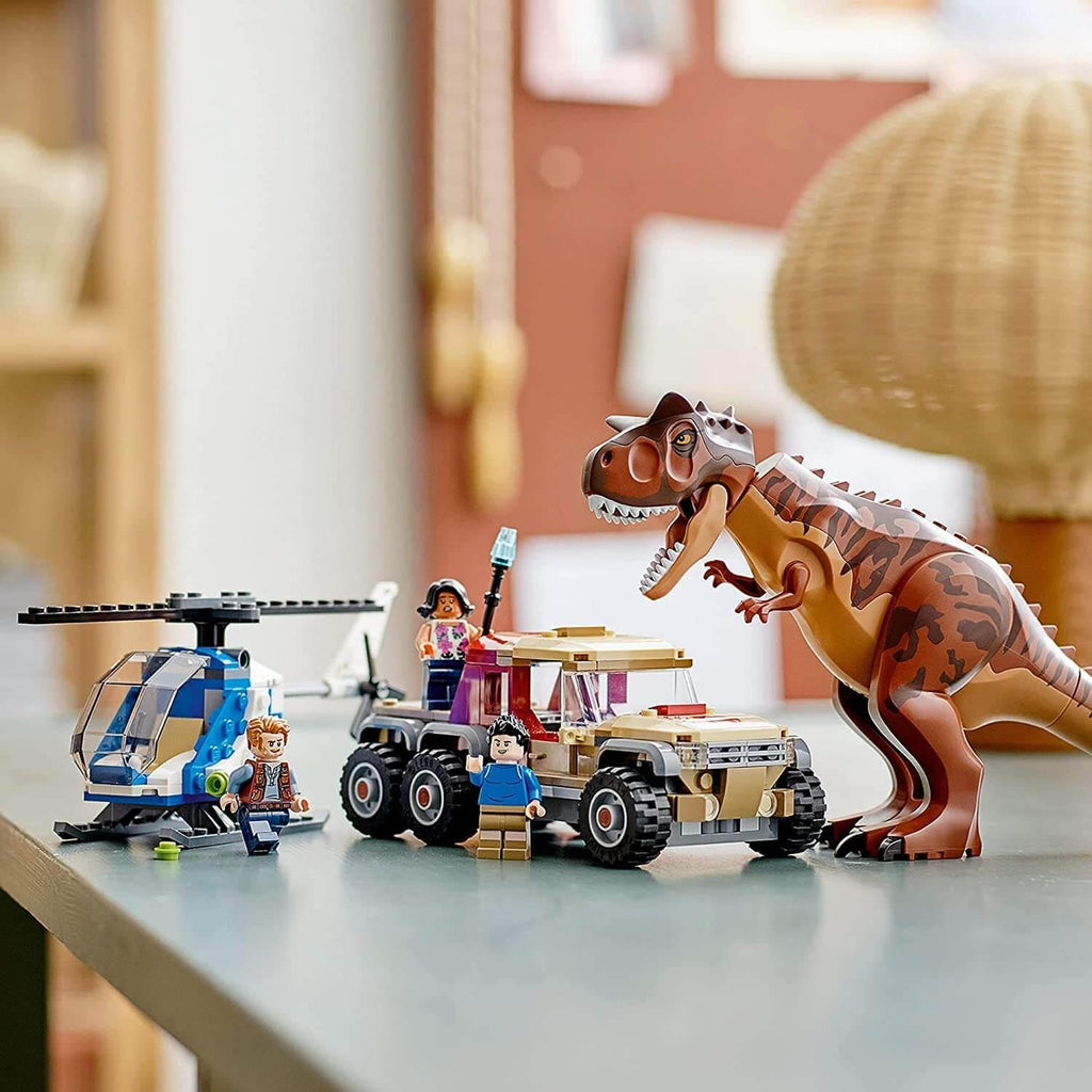 LEGO JURASSIC WORLD 76941 Carnotaurus Dinosaur Chase Building Kit - TOYBOX Toy Shop