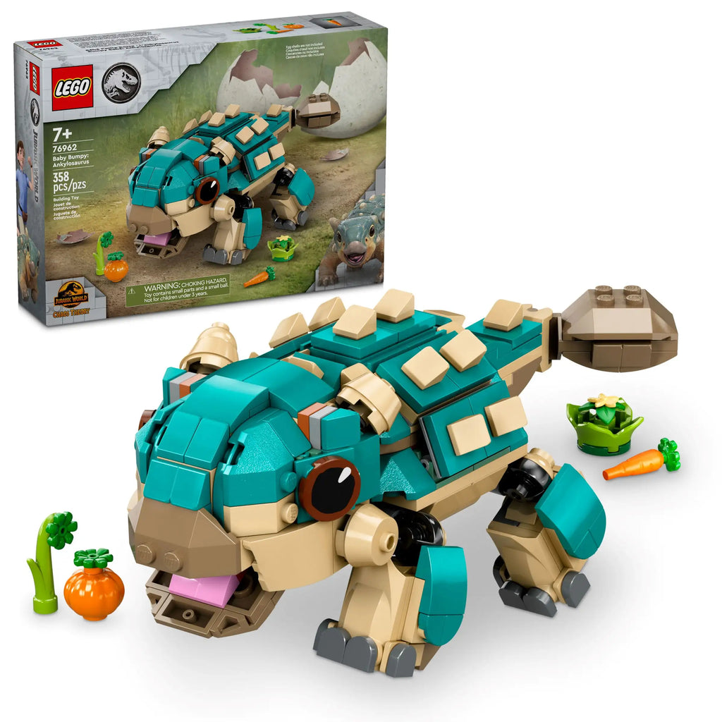 LEGO 76962 JURASSIC WORLD Baby Bumpy: Ankylosaurus - TOYBOX Toy Shop