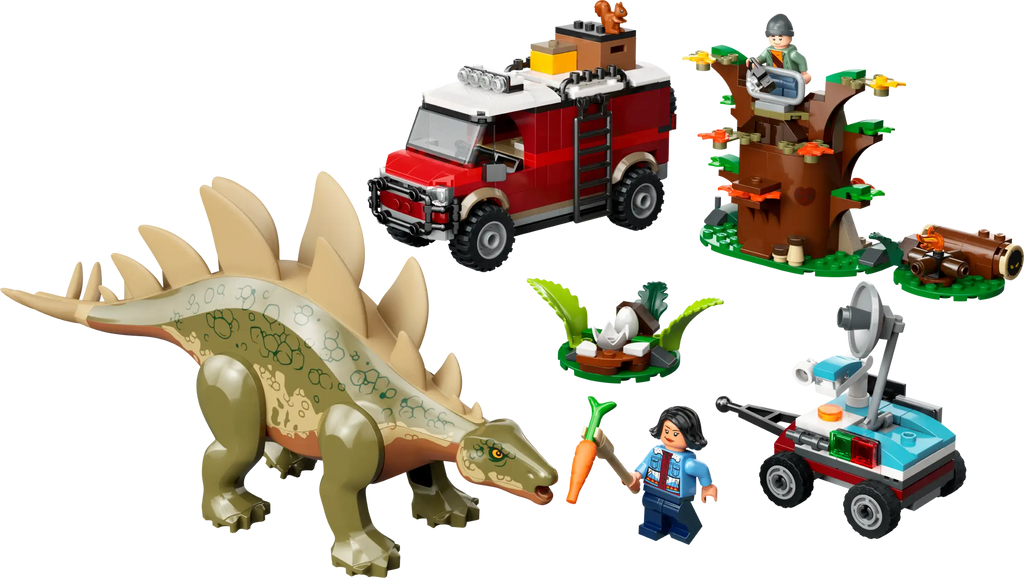 LEGO 76965 JURASSIC WORLD Dinosaur Missions: Stegosaurus Discovery - TOYBOX Toy Shop