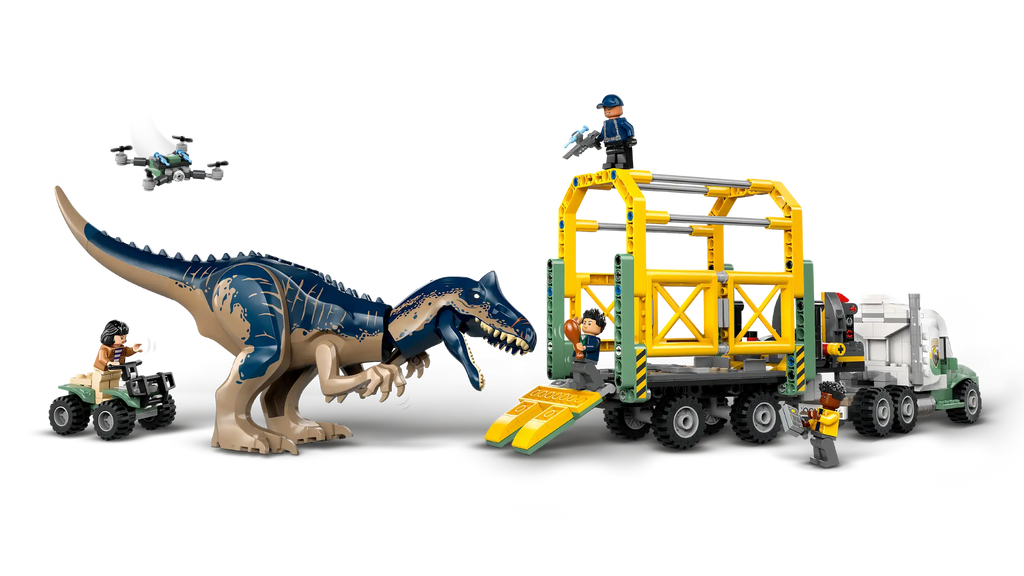 LEGO 76966 JURASSIC WORLD Dinosaur Missions: Allosaurus Transport Truck - TOYBOX Toy Shop