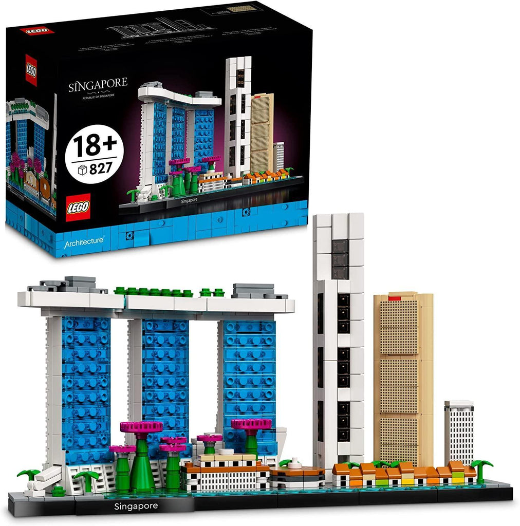 LEGO ARCHITECTURE 21057 Skyline Collection: Singapore - TOYBOX Toy Shop