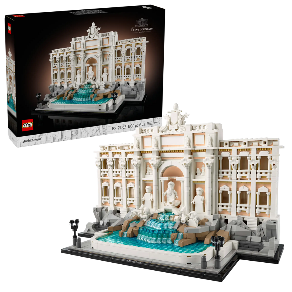 LEGO ARCHITECTURE 21062 Trevi Fountain for Adults - TOYBOX Toy Shop