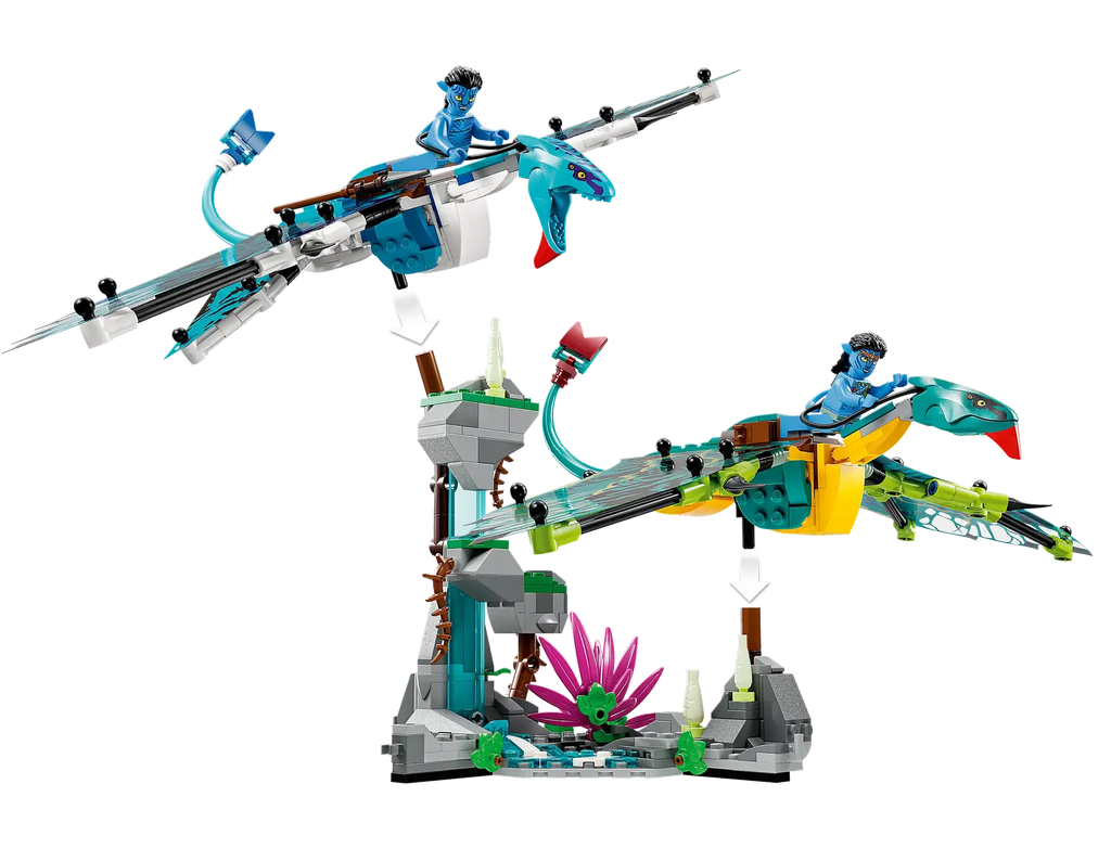 LEGO AVATAR 75572 Jake & Neytiri’s First Banshee Flight - TOYBOX Toy Shop