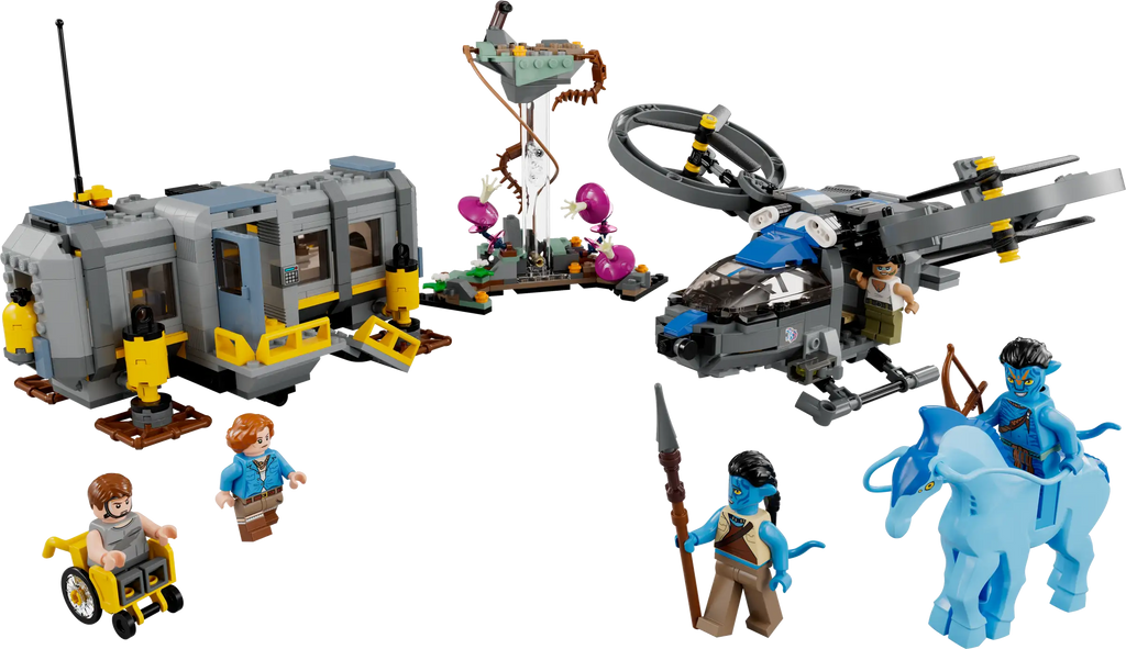 LEGO AVATAR 75573 Floating Mountains: Site 26 & RDA Samson - TOYBOX Toy Shop