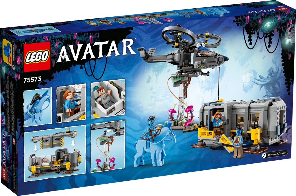 LEGO AVATAR 75573 Floating Mountains: Site 26 & RDA Samson - TOYBOX Toy Shop