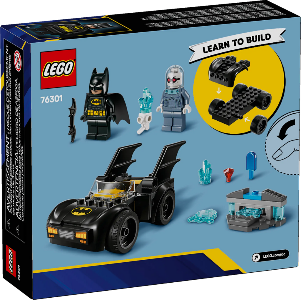 LEGO BATMAN 76301 Batman & Batmobile vs Mr Freeze - TOYBOX Toy Shop