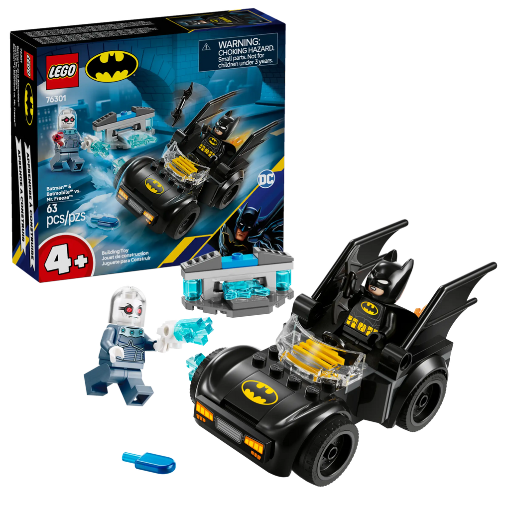 LEGO BATMAN 76301 Batman & Batmobile vs Mr Freeze - TOYBOX Toy Shop