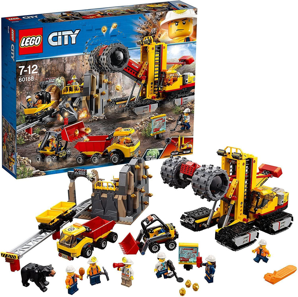 LEGO CITY 60188 Mining Experts Site Building Set - TOYBOX Toy Shop