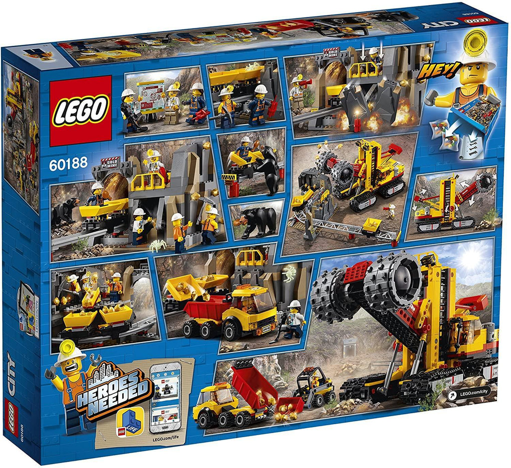 LEGO CITY 60188 Mining Experts Site Building Set - TOYBOX Toy Shop