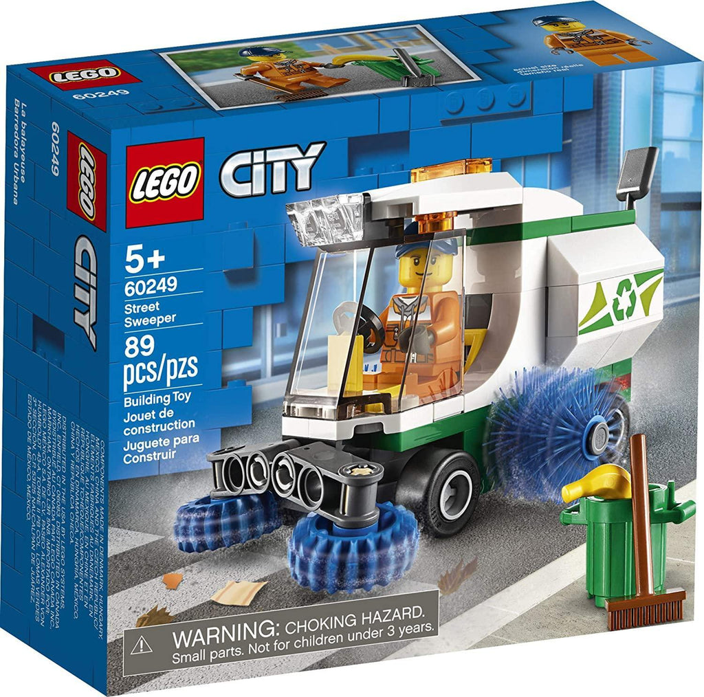 LEGO CITY 60249 Street Sweeper Building Set - TOYBOX Toy Shop