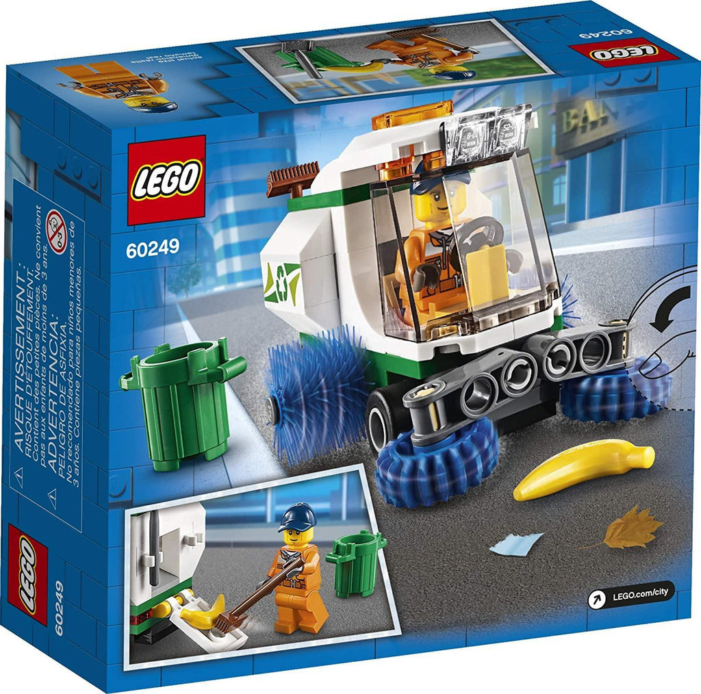 LEGO CITY 60249 Street Sweeper Building Set - TOYBOX Toy Shop